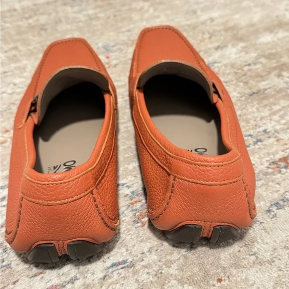 Salvatore Ferragamo Men's Burnt Orange Loafers